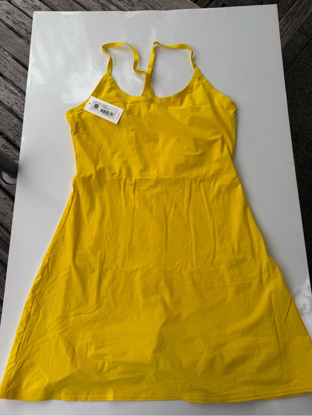 Outdoor Voices Exercise Dress in Canary Melon Size S - Picture 1 of 3